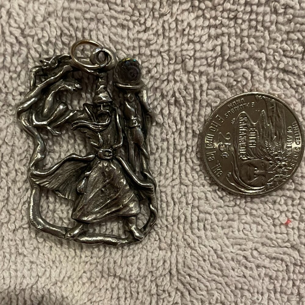 Vintage Wizard charm